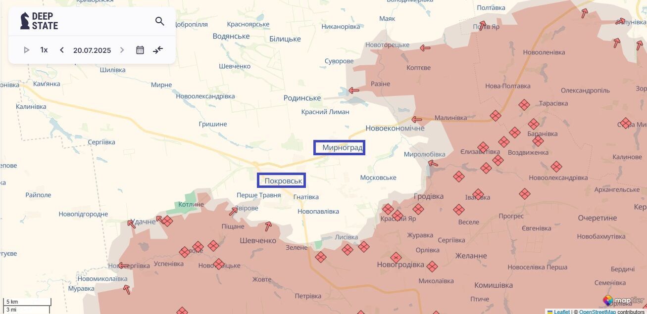 Вулицями Покровська вештаються ворожі ДРГ, невдовзі може розпочатися облога: Ступак озвучив прогноз
