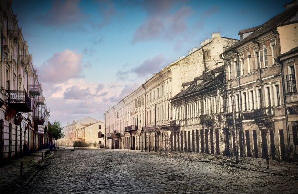 Житомир 100 лет назад: старые фото показали в цвете