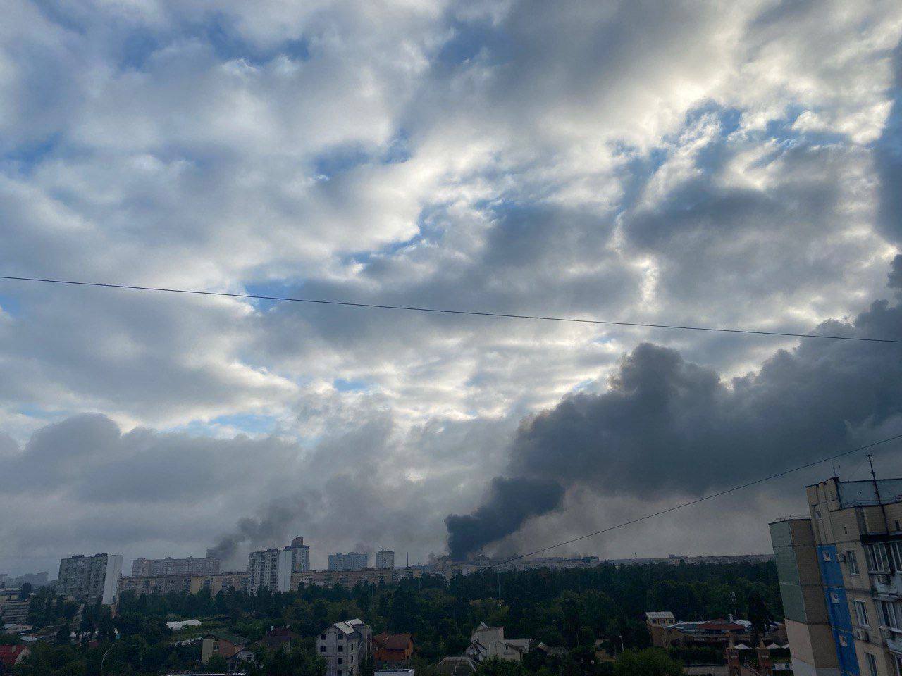 Дым в Киеве