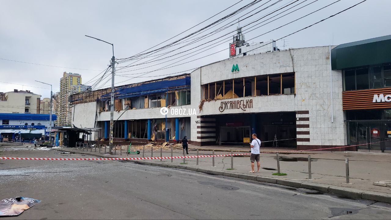 Лукьяновская повреждения