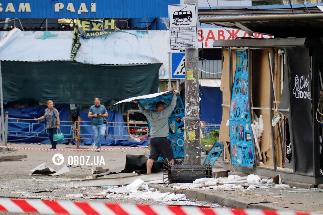 У Києві внаслідок обстрілу РФ знову пошкоджено станцію метро "Лук’янівська". Подробиці, фото та відео