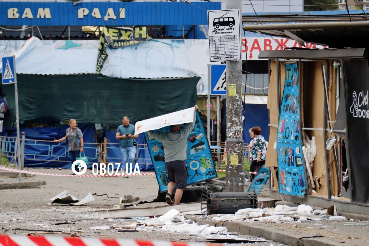 У Києві внаслідок обстрілу РФ знову пошкоджено станцію метро "Лук’янівська". Подробиці, фото та відео