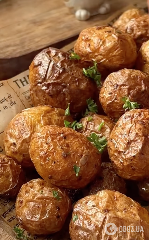 Готовый картофель