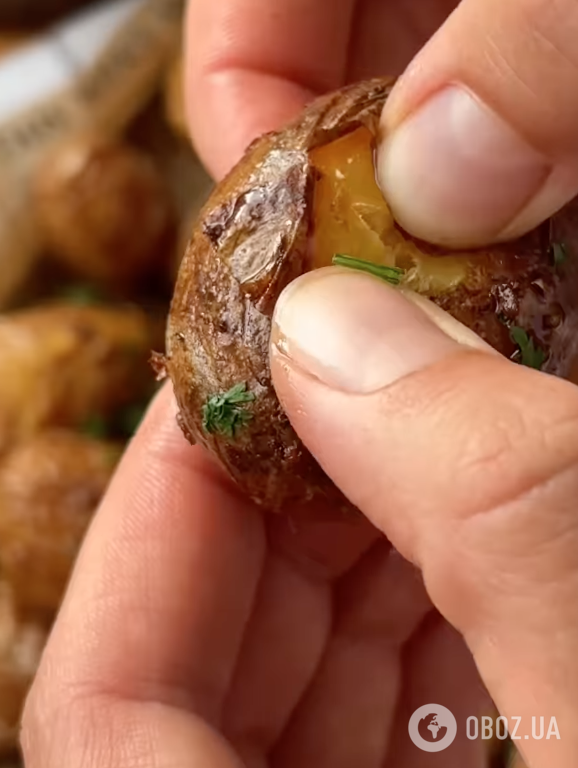 Вкусный запеченный картофель