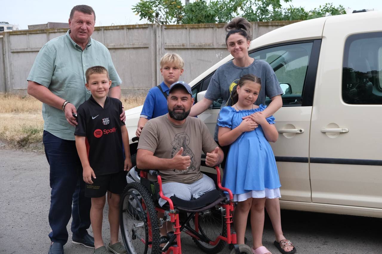 Ветеран 28-ї ОМБр отримав інклюзивне авто за підтримки Favbet Foundation