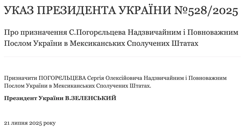 "Для кожного – персональні завдання": Зеленський заявив про призначення 16 послів
