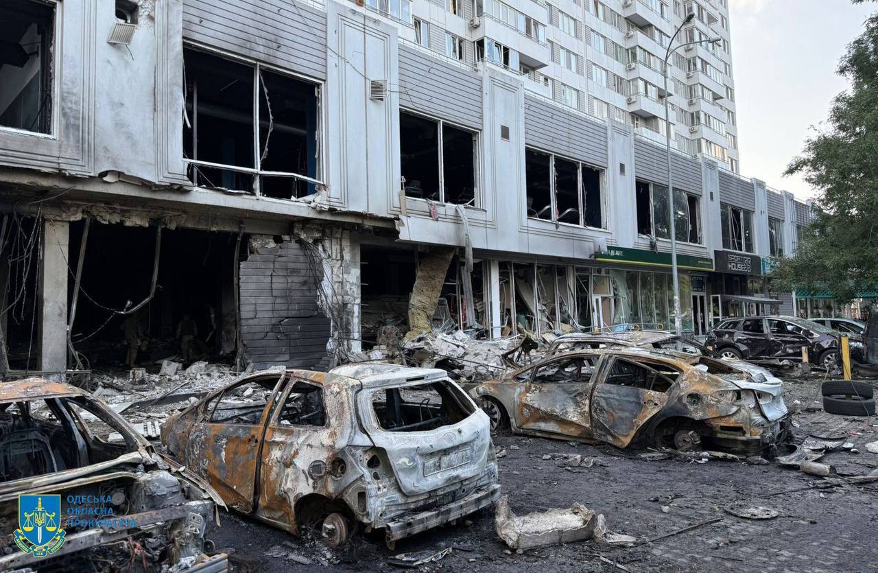 Атака РФ на Одессу