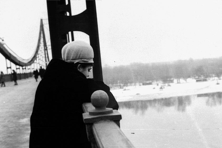 В сети показали, каким видели Киев его жители в 1966-м: вид с Труханова острова. Фото из семейного архива