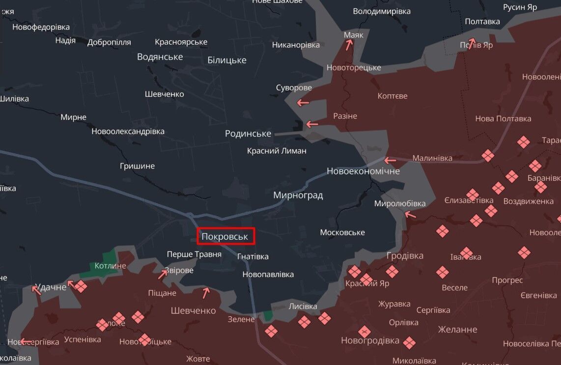 Покровськ фронт