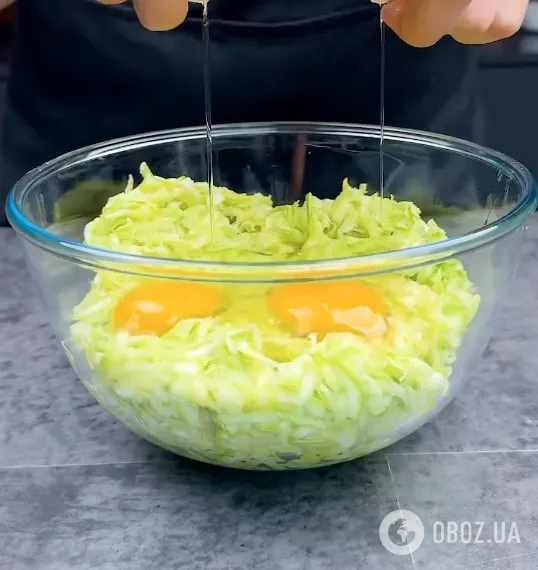 Кабачки для теста