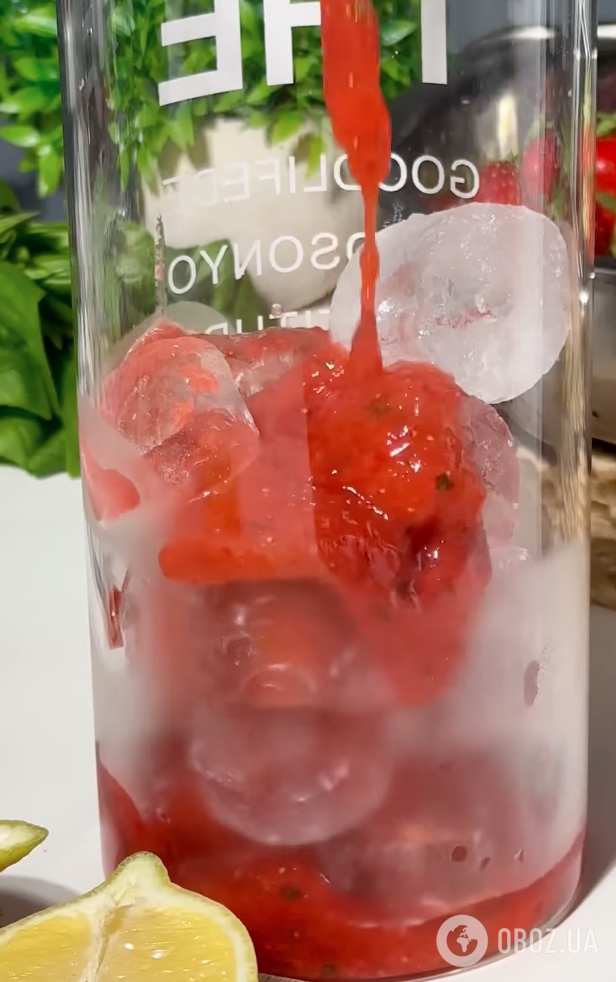 Приготовление лимонада