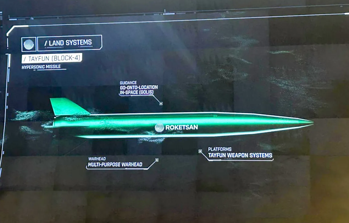 Здатна вражати об'єкти на відстані до 3000 км: що відомо про першу турецьку гіперзвукову ракету Tayfun Block-4. Фото і відео