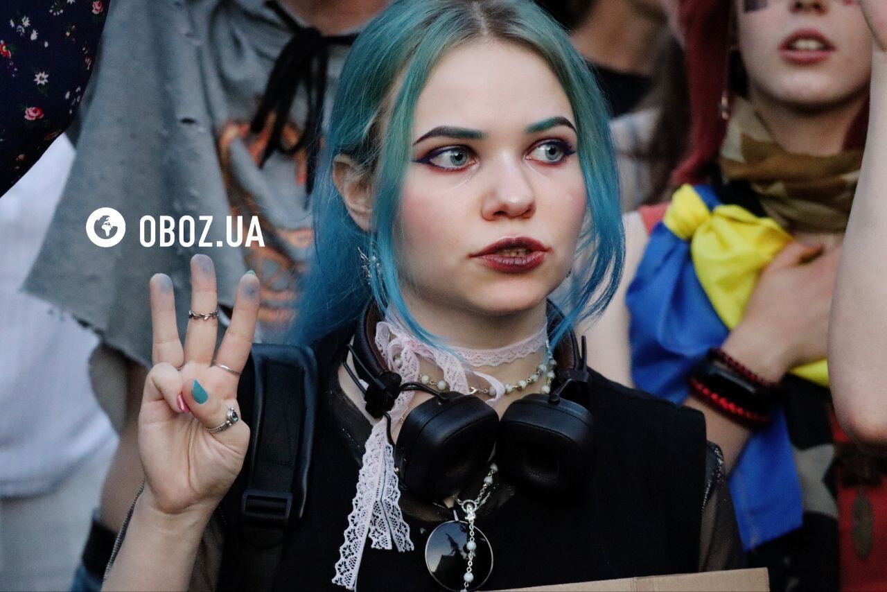 В Украине третий день подряд проходят акции протеста против закона о НАБУ и САП. Фото и видео