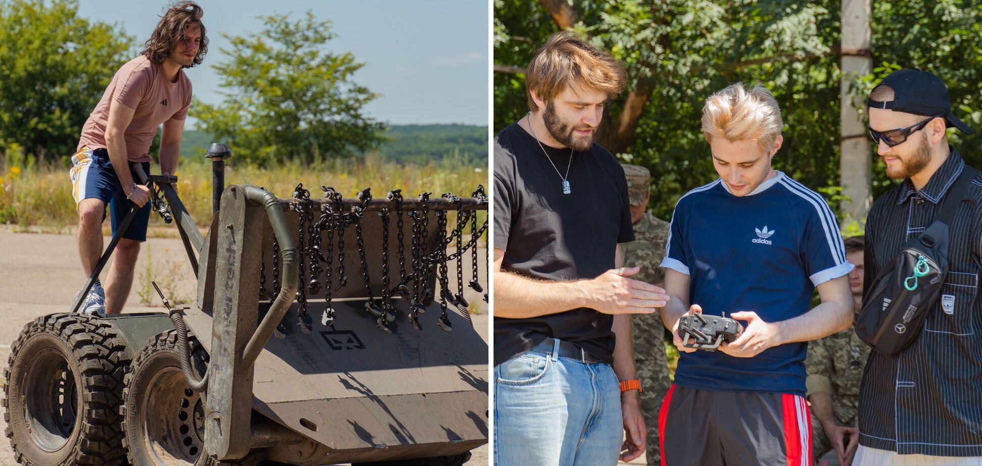 Гурт Ziferblat протестував розмінувальні машини ZMIY, на які триває збір коштів