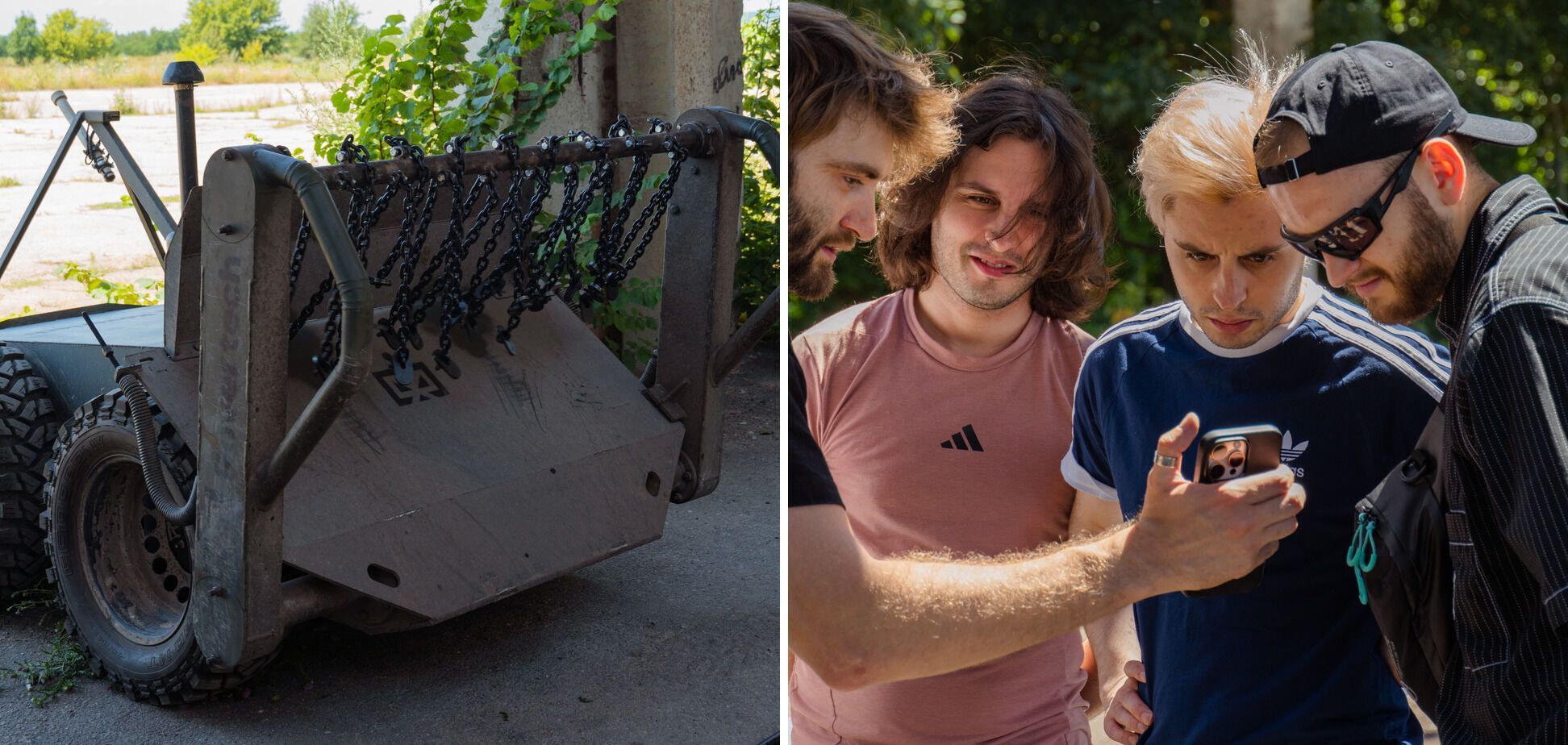 Гурт Ziferblat протестував розмінувальні машини ZMIY, на які триває збір коштів