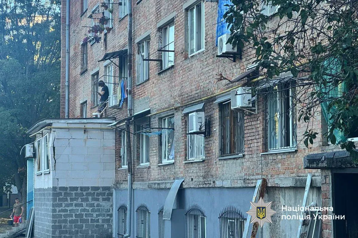 Удар РФ по Черкассам