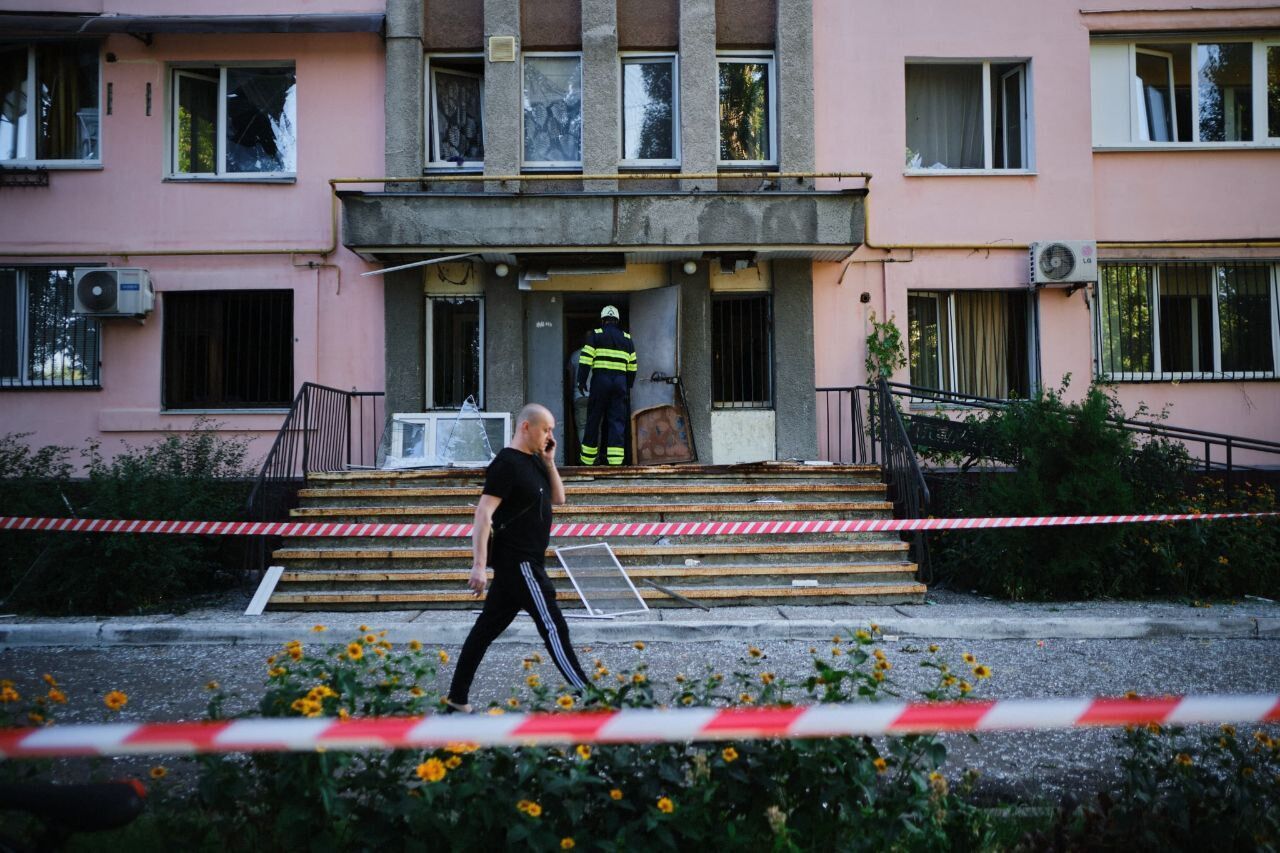 Удар РФ по Черкассам