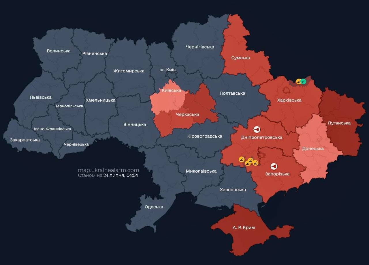 Будут объявлять только там, где есть реальная угроза: на Киевщине изменили систему оповещения о тревоге