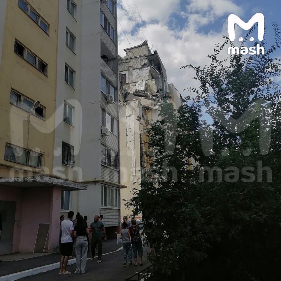 Бумеранг? В российском Саратове из-за взрыва газа произошел обвал в многоэтажке: есть жертвы. Видео момента ЧП