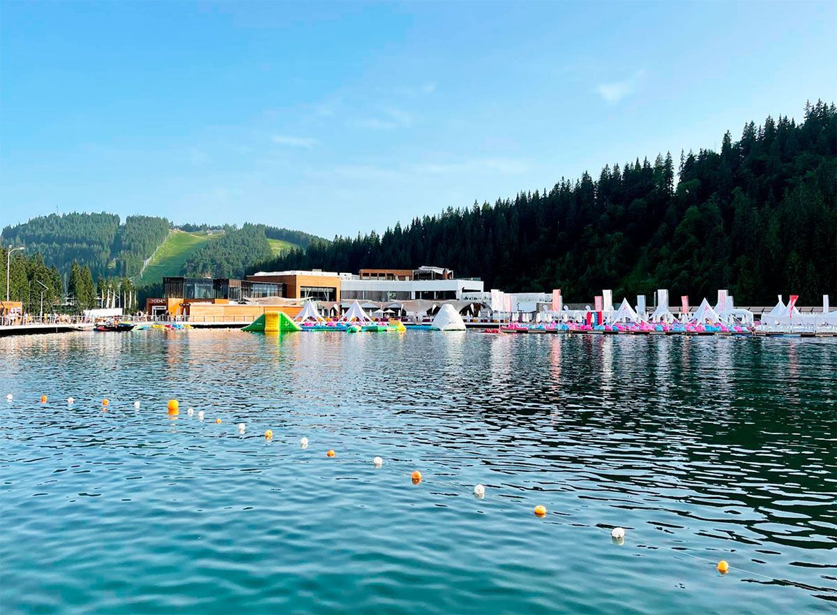 Где искупаться в Буковеле летом