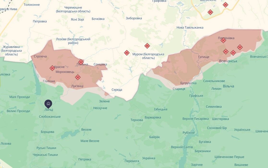 Липці під контролем: у ЗСУ розповіли, що відбувається на півночі Харківщини