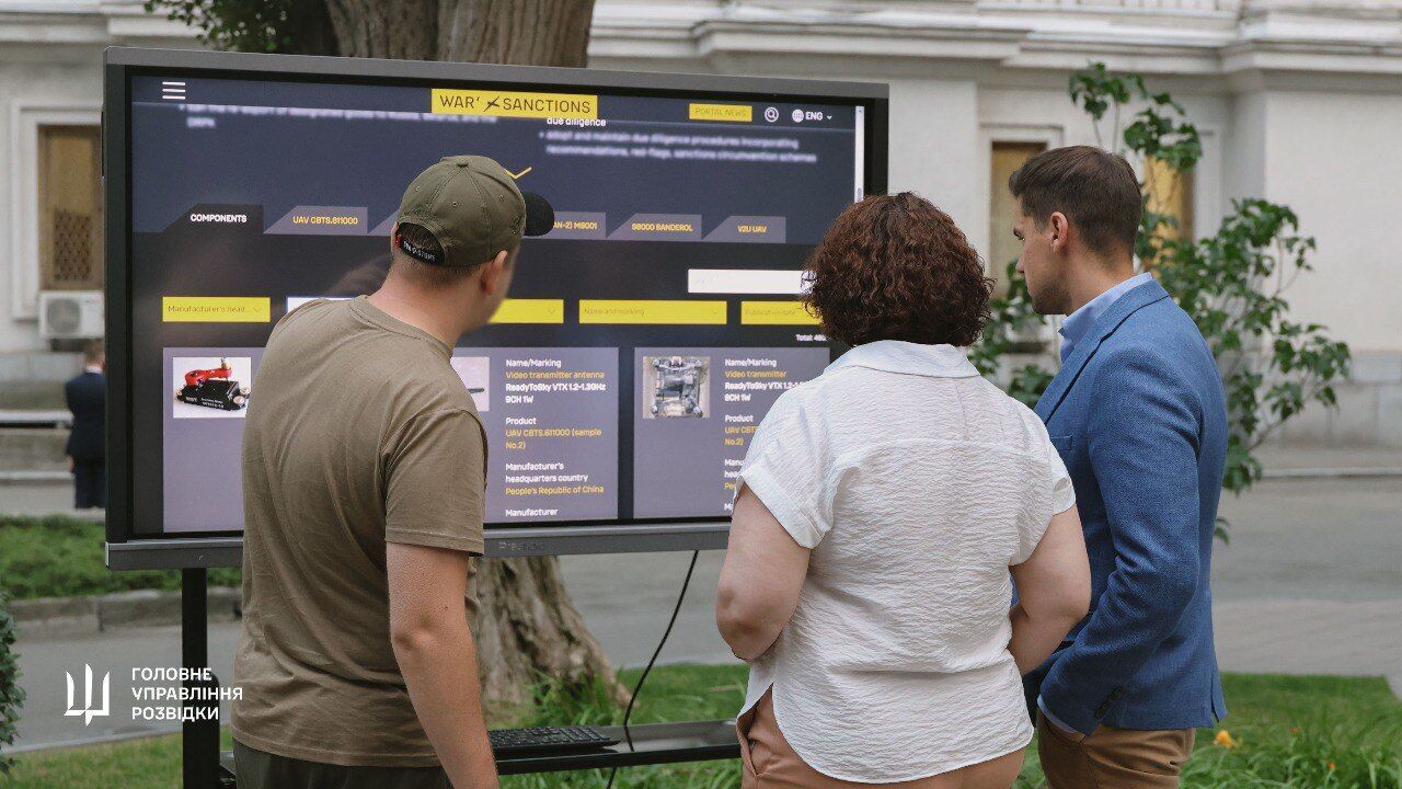 Эксперты ГУР показали иностранным дипломатам доказательства поставки западных компонентов для производства российского оружия. Фото и видео