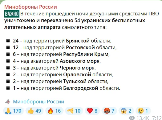 Російський Ставрополь атакували українські БПЛА: повідомляють про влучання у радіозавод. Відео