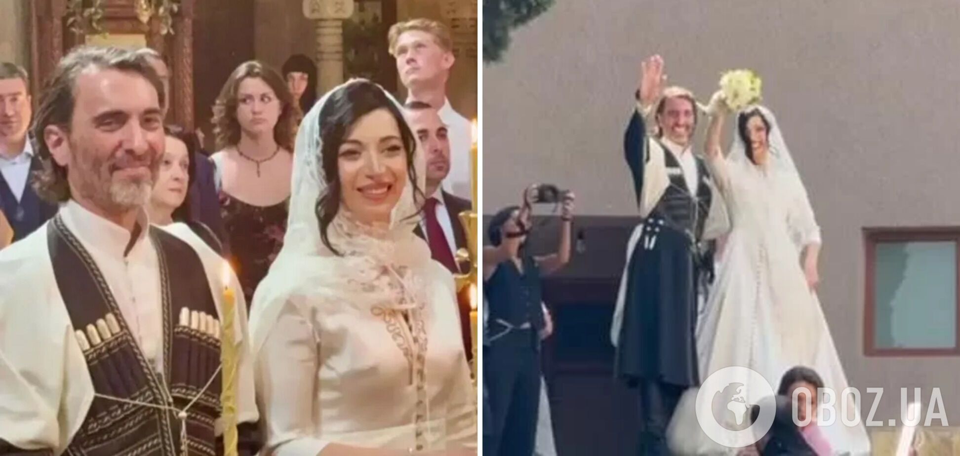 56-річний син Софі Лорен одружився із грузинкою, яка на 20 років молодша. Фото і відео з весілля