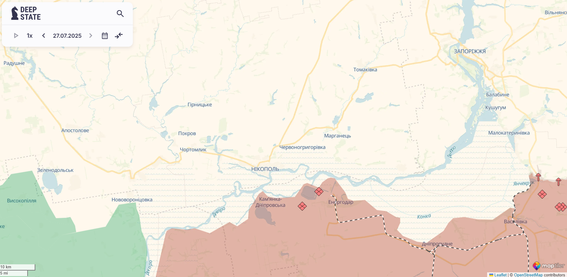 Оккупанты атаковали Днепропетровскую область: произошел пожар, есть пострадавшие. Фото