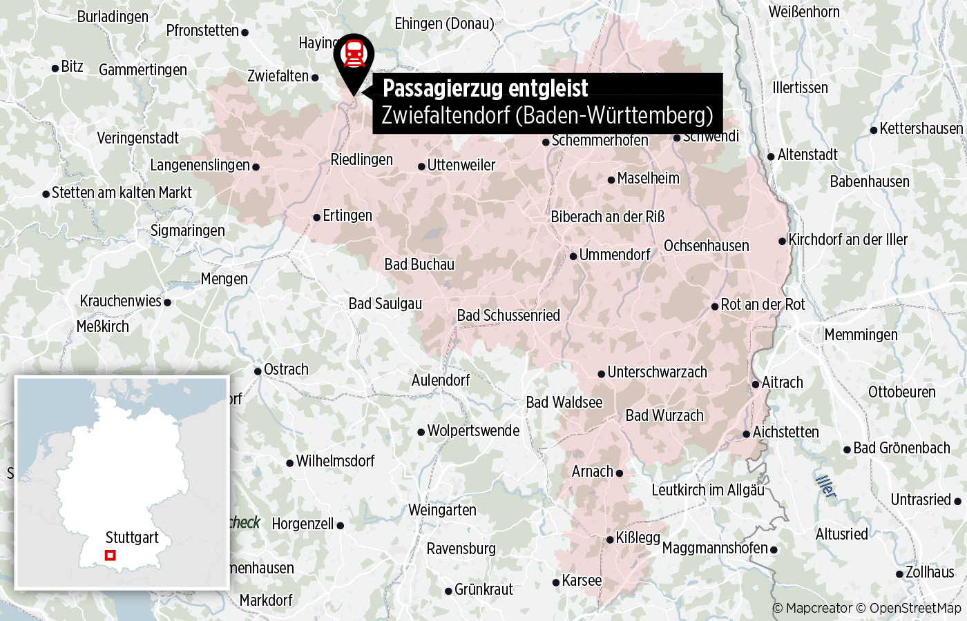 У Німеччині зійшов із рейок пасажирський потяг, загинули люди: усі подробиці трагедії