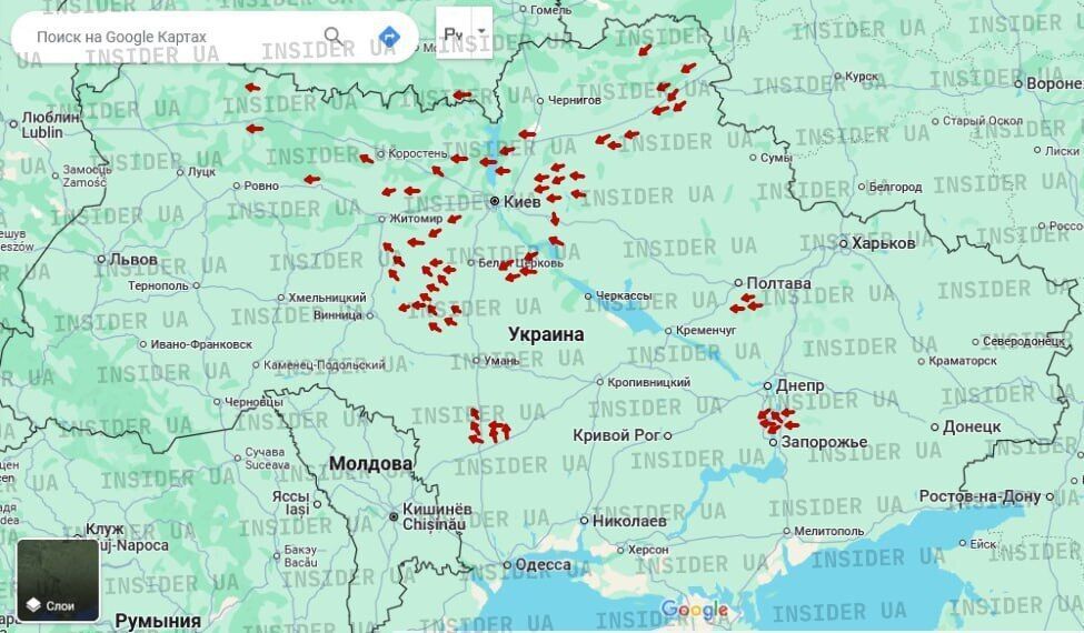 Україна була під масованою повітряною атакою "Шахедів": у Києві є постраждалі