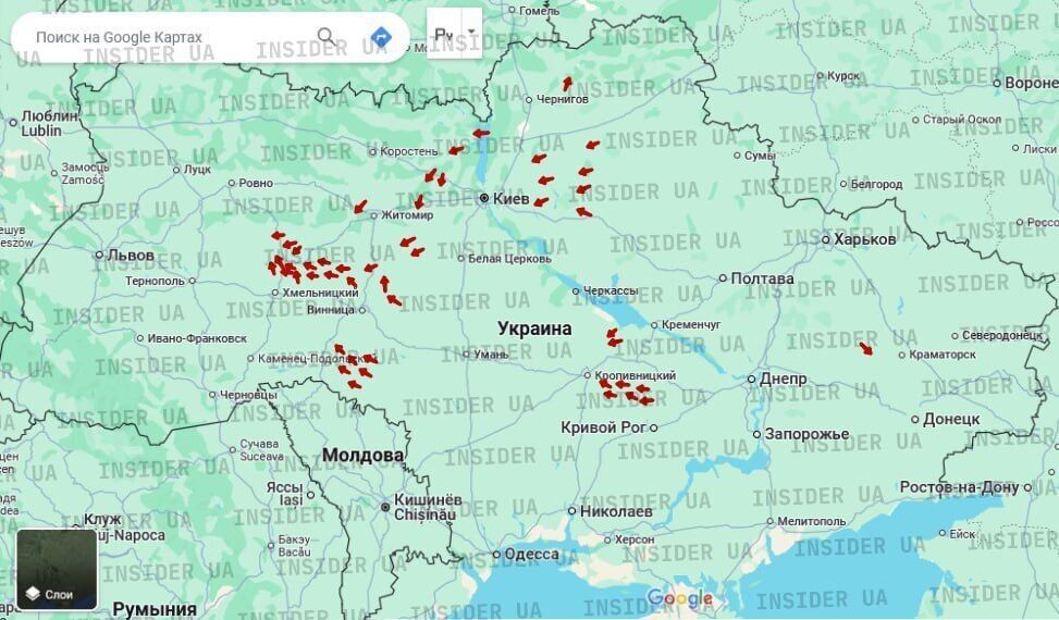 Україна була під масованою повітряною атакою "Шахедів": у Києві є постраждалі