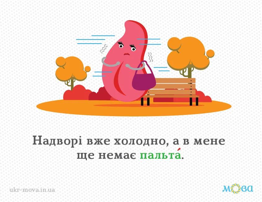 Як правильно – у пальто чи в пальті? У цю мовну пастку потрапляють майже всі