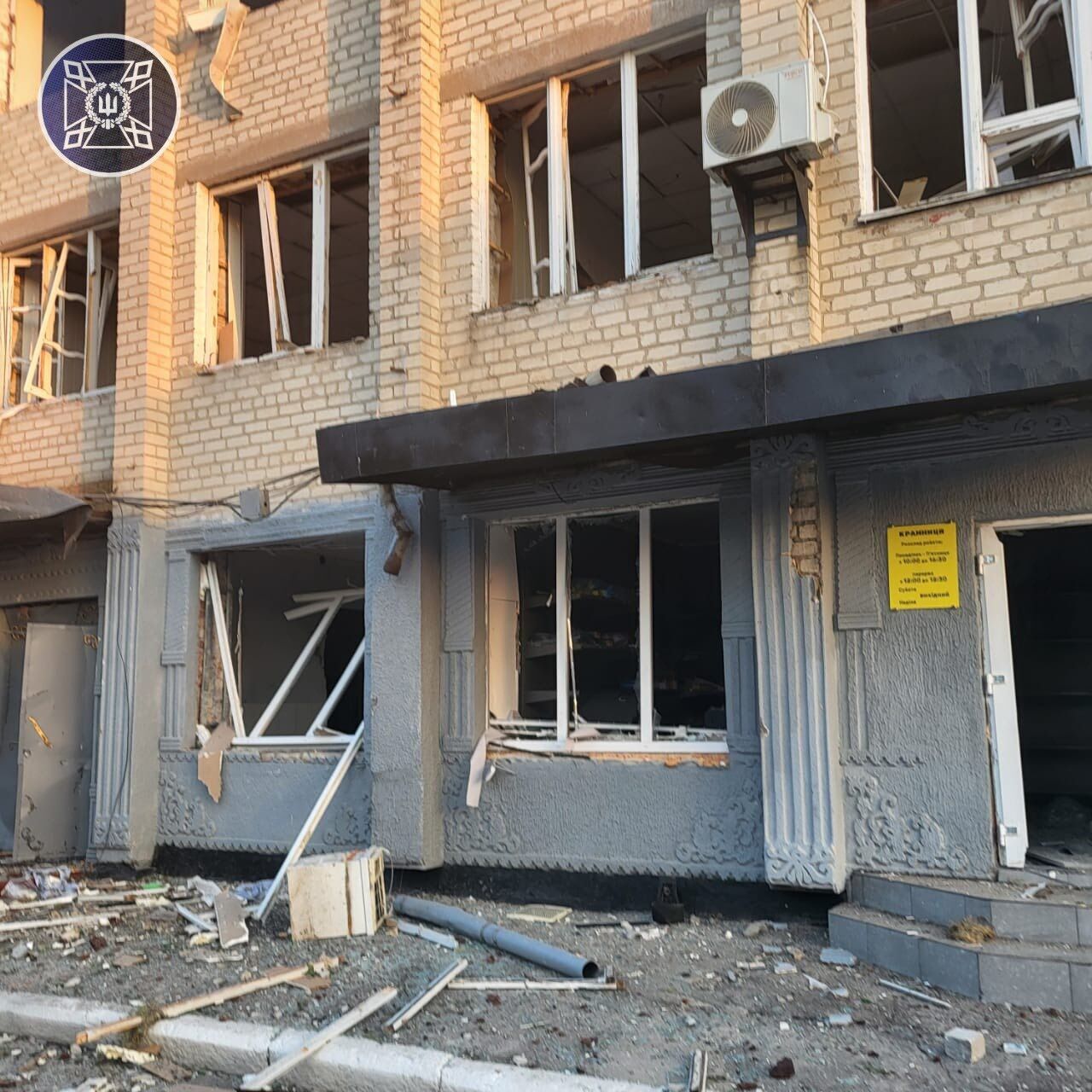 Удар по виправній колонії на Запоріжжі