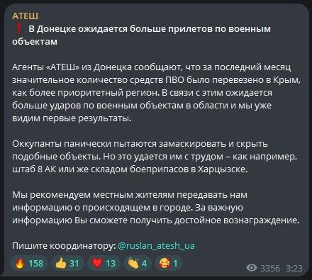 Атеш Телеграм