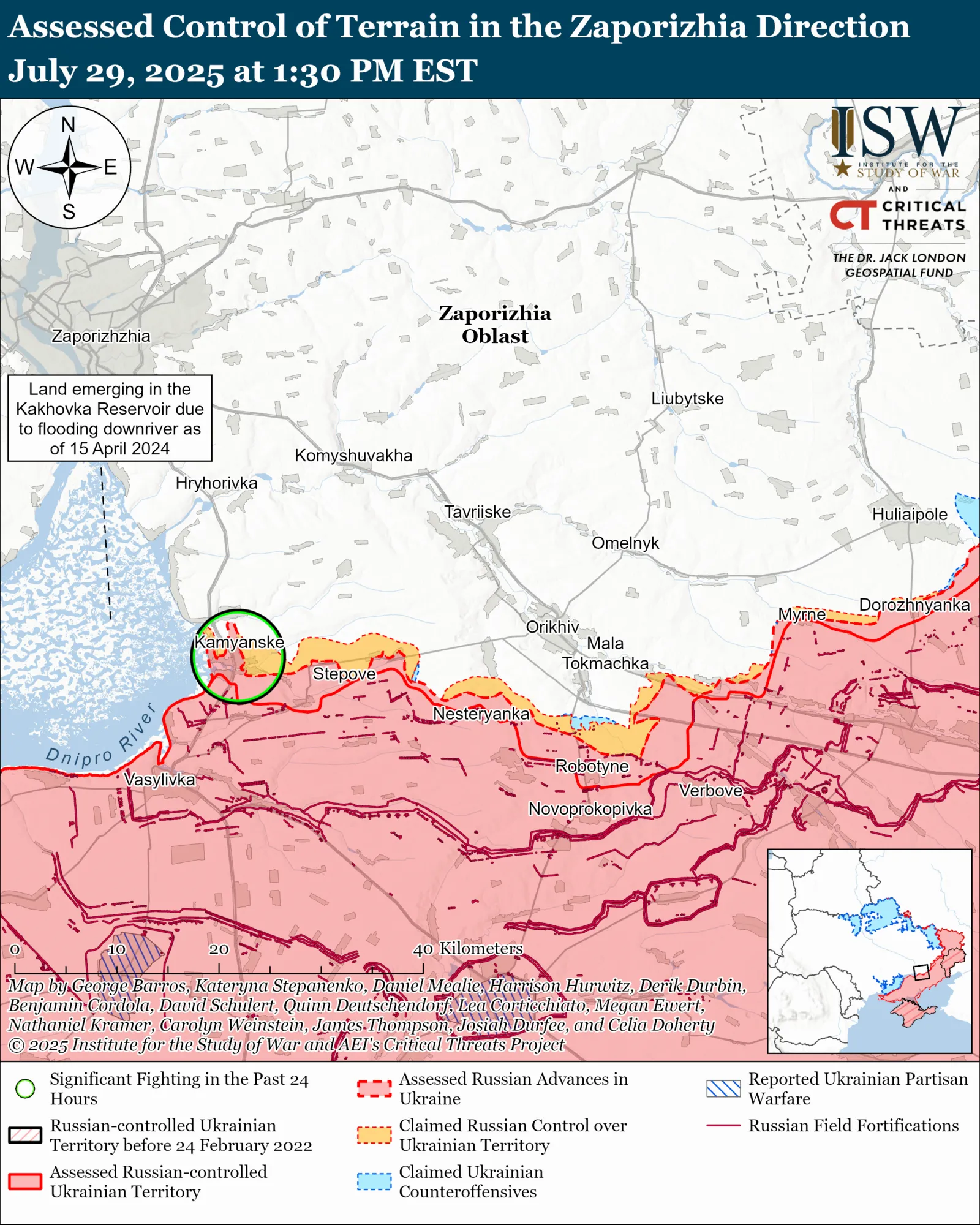 Українські війська досягли успіхів в районі Торецька, але у ворога теж є просування: аналіз ISW