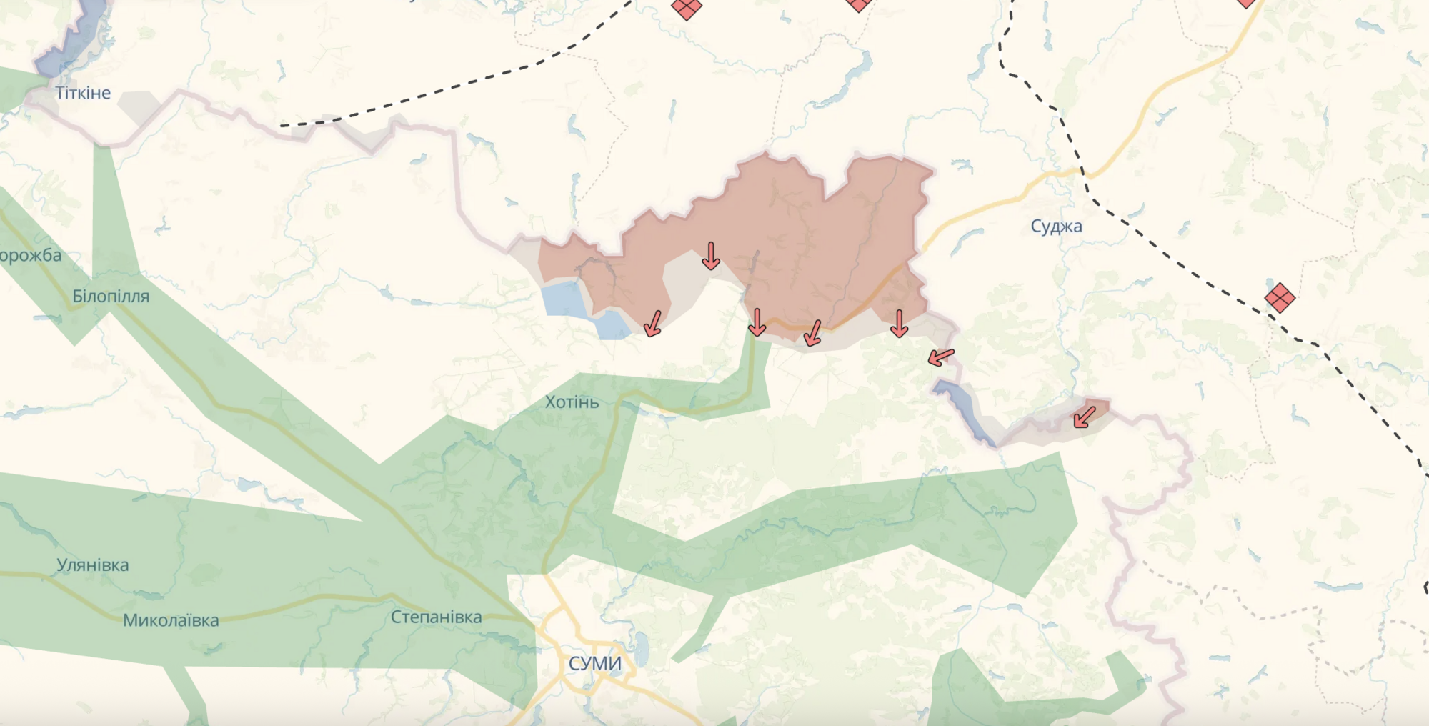 Сили оборони влаштували серію успішних FPV-засідок на живу силу ворога на Сумщині. Відео