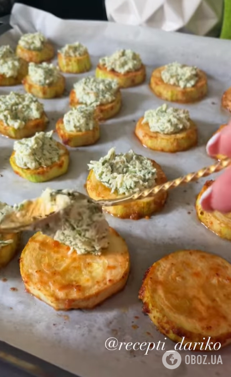 Невероятные кабачки с творогом и сыром