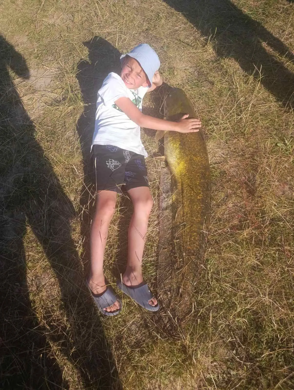 На Чернівеччині спіймали 15-кілограмову рибу, яка є цінним об'єктом спортивної риболовлі. Фото