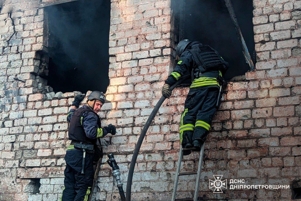 Россия второй раз за день атаковала Кривой Рог: восемь пострадавших, повреждена гражданская инфраструктура. Фото