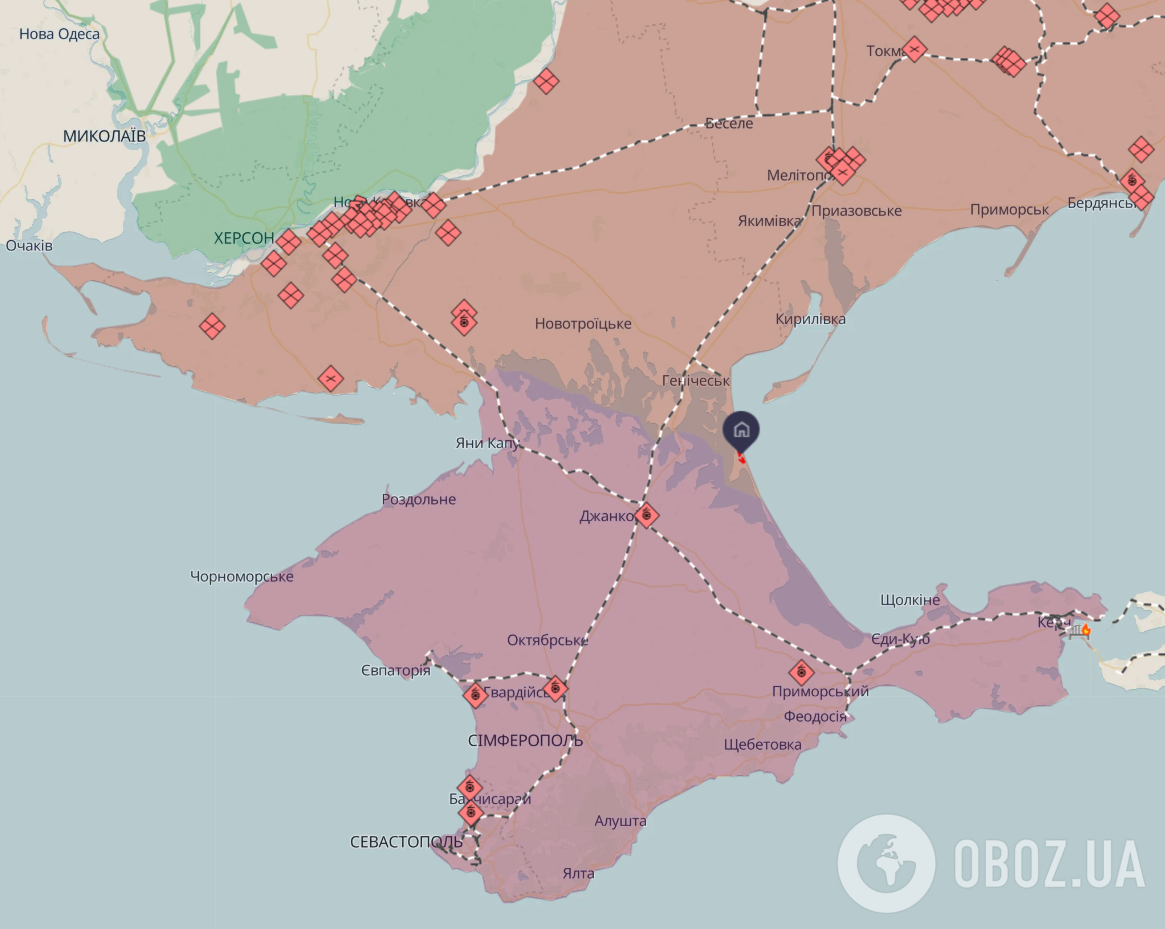 На Херсонщині вибухнуло авто з окупантами: знищено групу "барсіків", які працювали на Рогозіна – ГУР