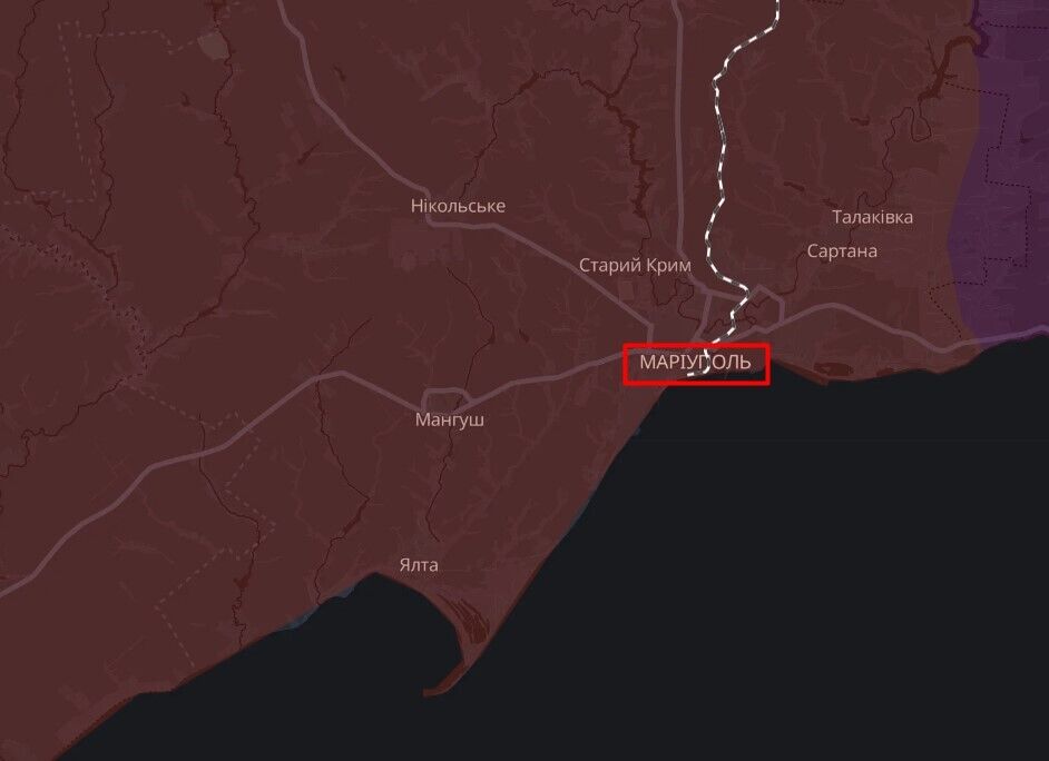 Маріуполь карта