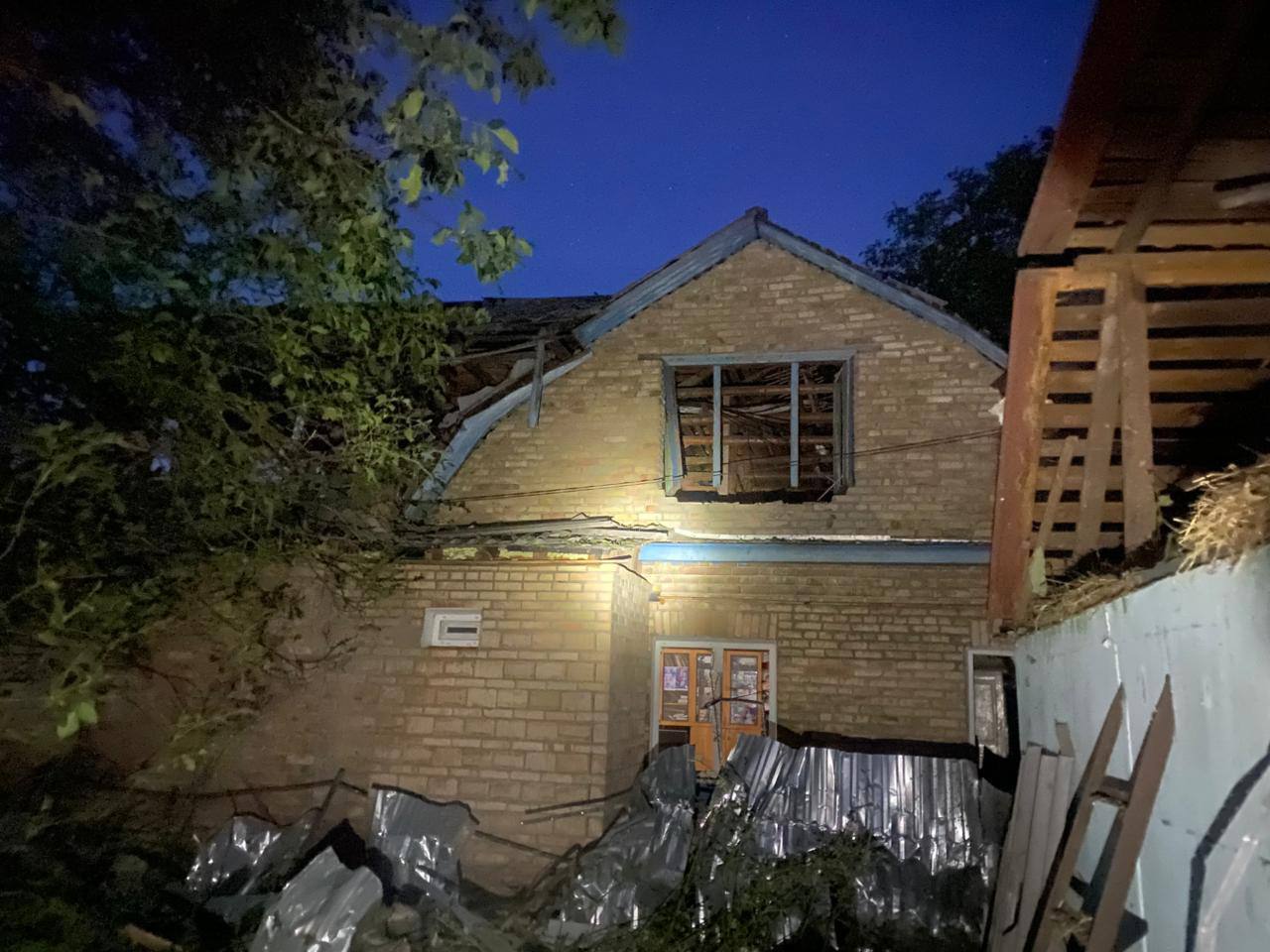 Вышгород обстрел