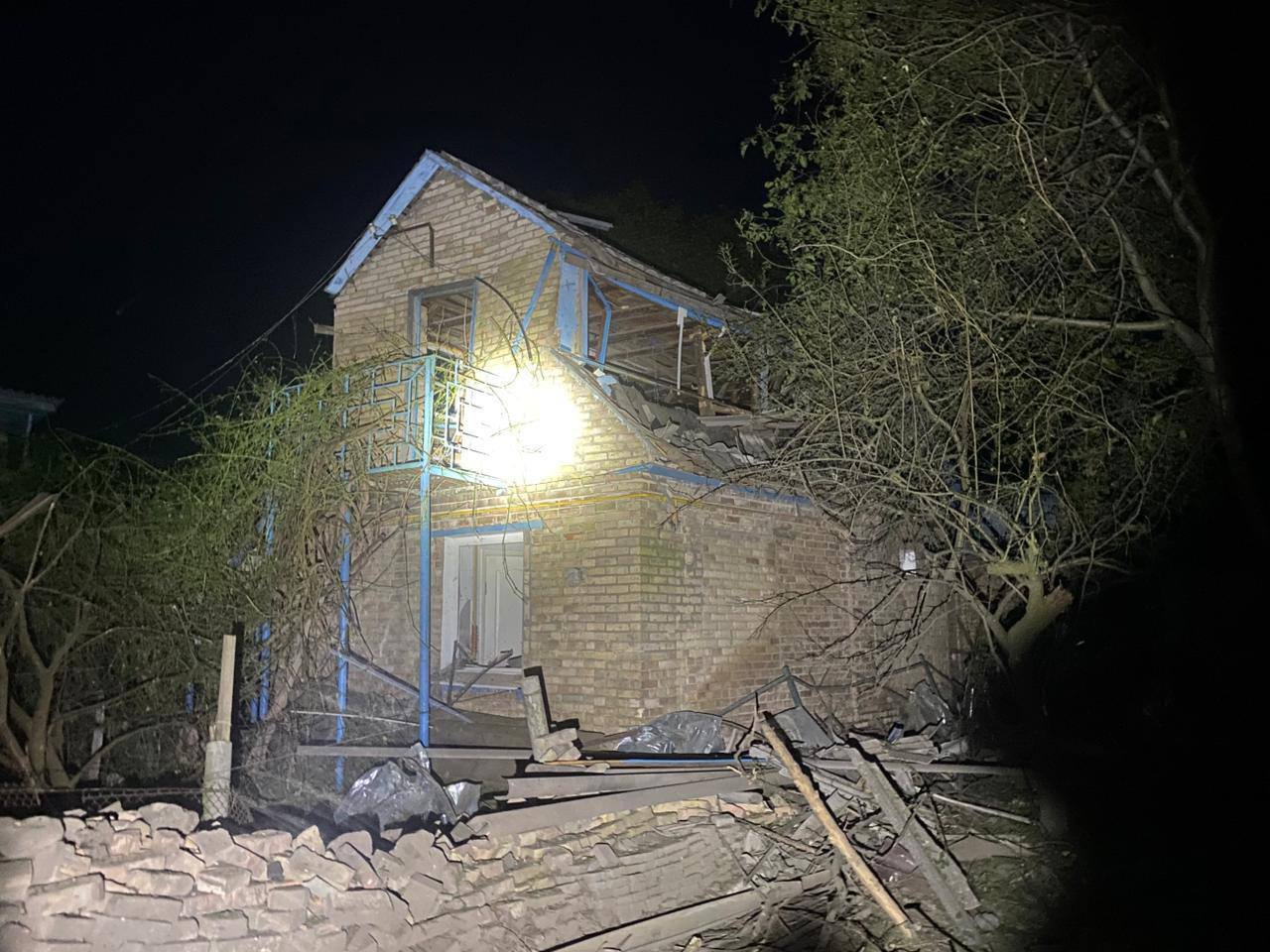 Вышгород обстрел