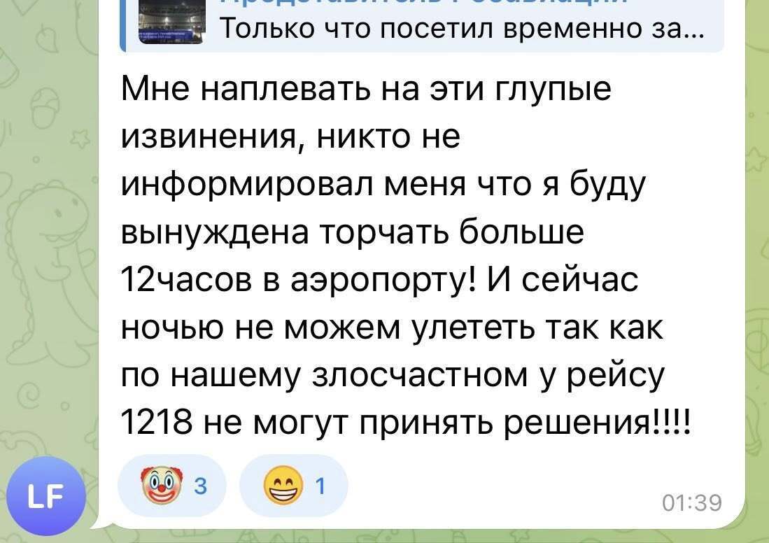 "Ми нє люді, ми мусор". Росіяни незадоволені, що в Росії не працюють аеропорти