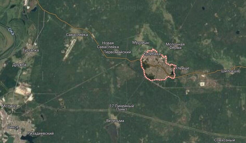 Разбился Су-34 Кулебаки