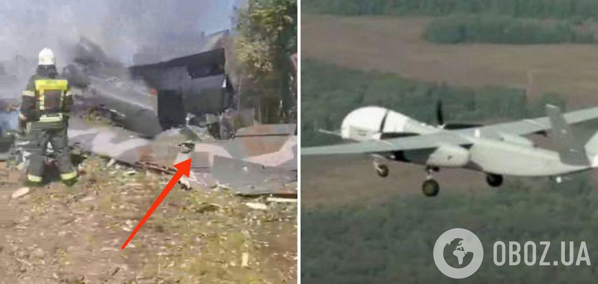 Дрон Альтаир разбился