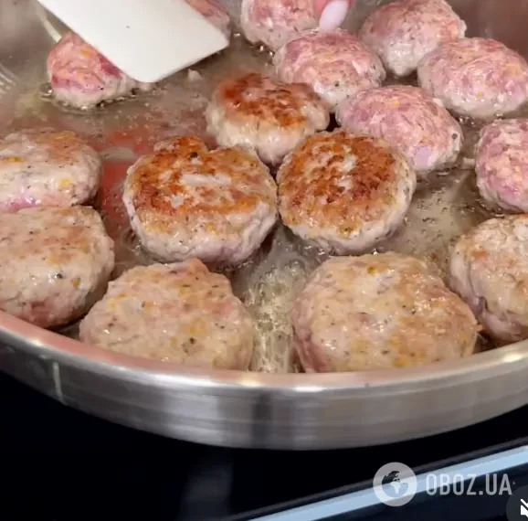 Приготовление котлет