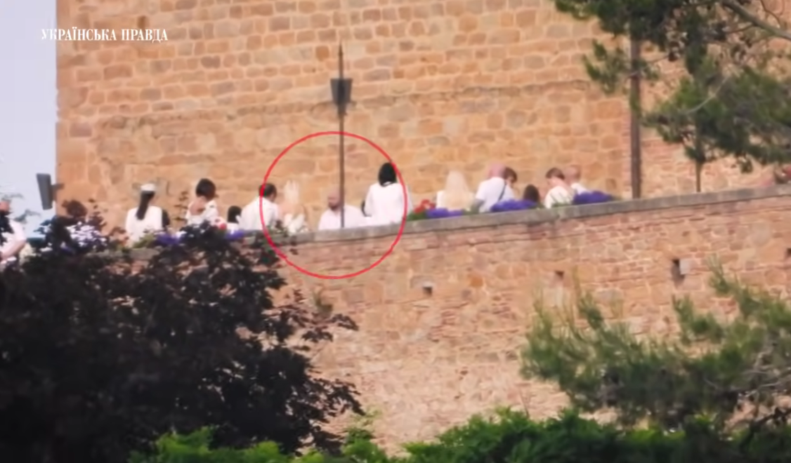 Злочевський на весіллі дочки Анни