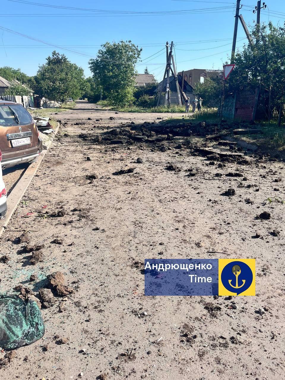 Заграву було видно здалеку: в Ясинуватій зафіксовано влучання в склад окупантів. Фото